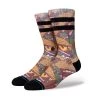 Stance Snakk Crew Socks In Black 1 Stance Snakk Crew Socks In Black -Stance stance snakk crew socks black a555c21sna blk b ugl82ash0t07kdsh