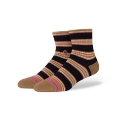 Stance Speakeasy Quarter Ankle Socks In Black