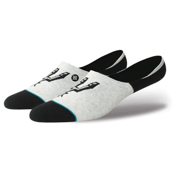 Stance Spurs No Show Socks In Heather Grey 3 Stance Spurs No Show Socks In Heather Grey