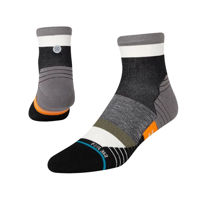 Stance Stake Qtr Ankle Socks In Black 3 Stance Stake Qtr Ankle Socks In Black