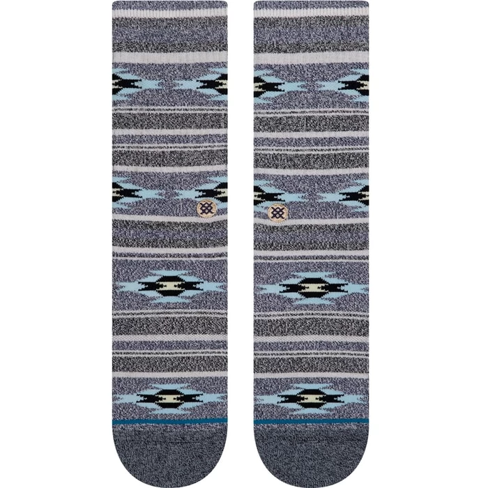 Stance Stanfield Crew Socks In Navy 4 Stance Stanfield Crew Socks In Navy - Image 2