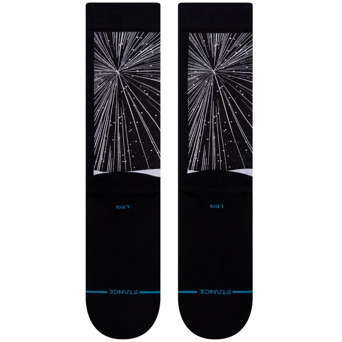 Stance Manga Mando Star Wars Crew Socks In Black 5 Stance Manga Mando Star Wars Crew Socks In Black - Image 3