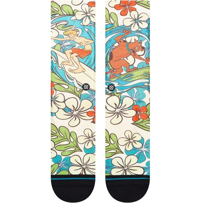 Stance Surfs Up Shaggy Scooby Doo Crew Socks In Blue 4 Stance Surfs Up Shaggy Scooby Doo Crew Socks In Blue - Image 2