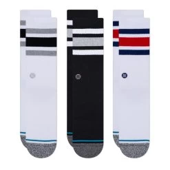 Stance The Boyd 3 Pack Crew Socks In Multi