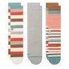 Stance Waldos 3 Pack Crew Socks In Multi 2 Stance Waldos 3 Pack Crew Socks In Multi -Stance stance waldos 3 pack crew socks multi a556a23wal mul b sn7cxmte9jkkixi3