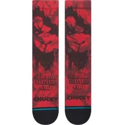 Stance Wanna Play Chucky Crew Socks In Black 6 Stance Wanna Play Chucky Crew Socks In Black -Stance stance wanna play crew socks black a555c22wan blk b1 2g3atkuyqh2kougn