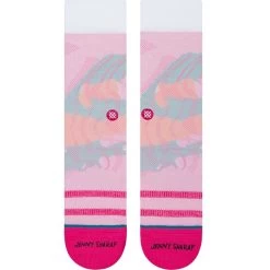 Stance -Stance stance wearing all the hues crew socks white m566a19wah wht b1 hfxz5nki94ignedo