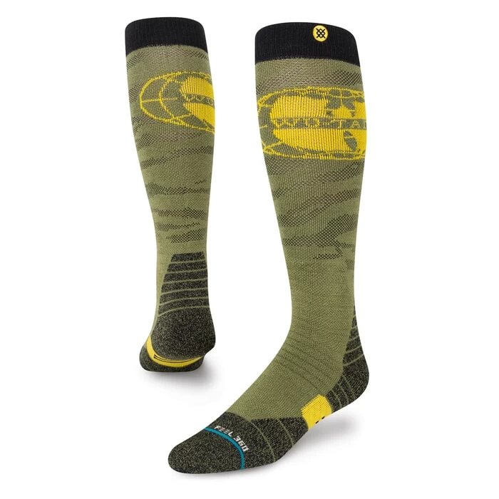 Stance Wu World Wu Tang Clan Snow Socks In Black 3 Stance Wu World Wu Tang Clan Snow Socks In Black