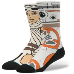 Stance The Resistance Star Wars Crew Socks In Tan