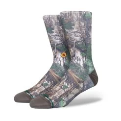 Stance Xtra Real Tree Xtra Green Crew Socks In Camo